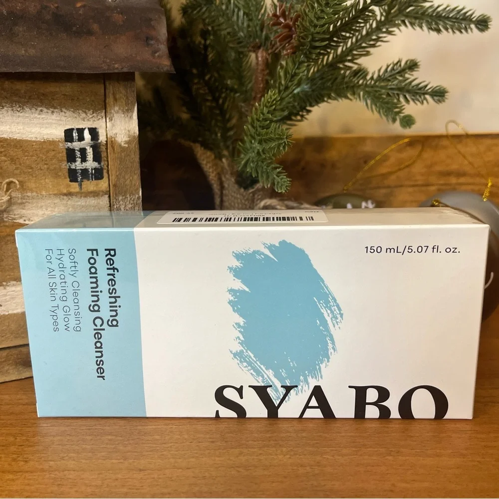 Syabo Refreshing Foaming Cleanser For All Skin Types 5.07 oz. In Sealed Box